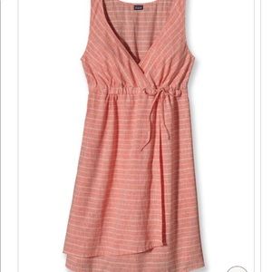 Patagonia Island Hemp Crossover Dress orange 6